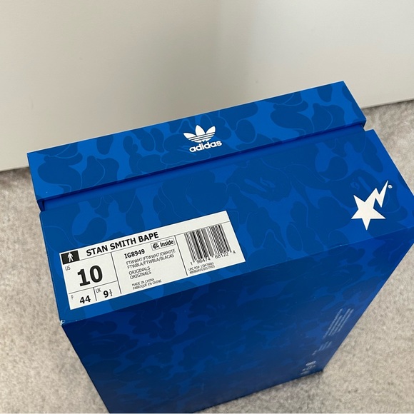 Adidas Stan Smith x BAPE 30th Anniversary Shoe - Picture 8 of 14